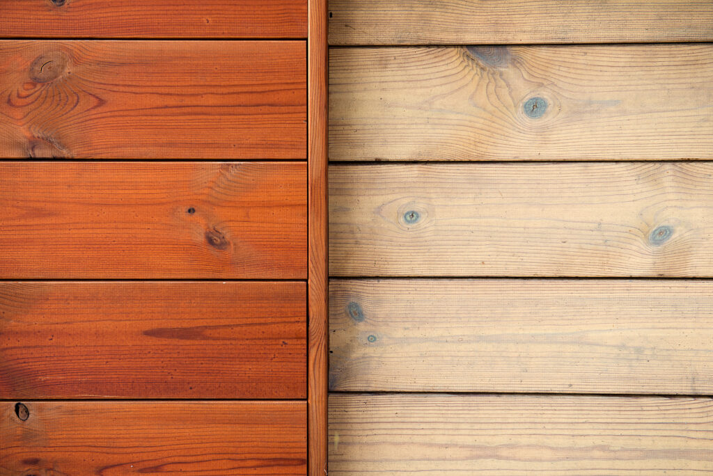 warm and cool wooden surface texture contrast background